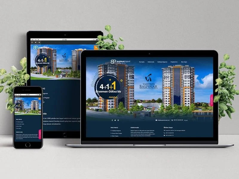 Vaditepe Başpınar, Başpınar İnşaat Web Sitesi