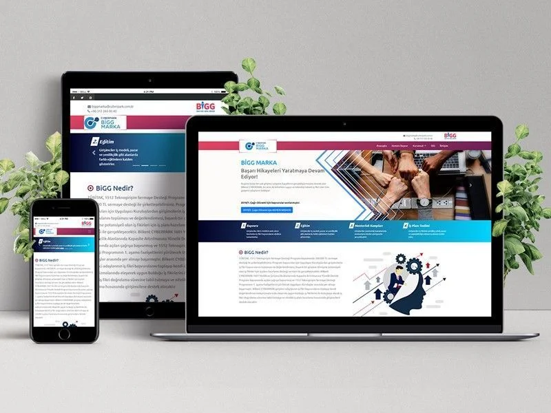 BİGG Marka Cyberpark Web Sitesi