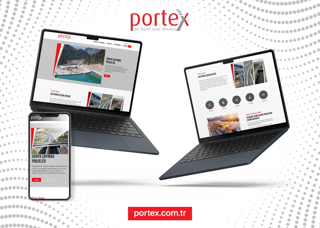 Portex İnşaat Kurumsal Web Sitesi