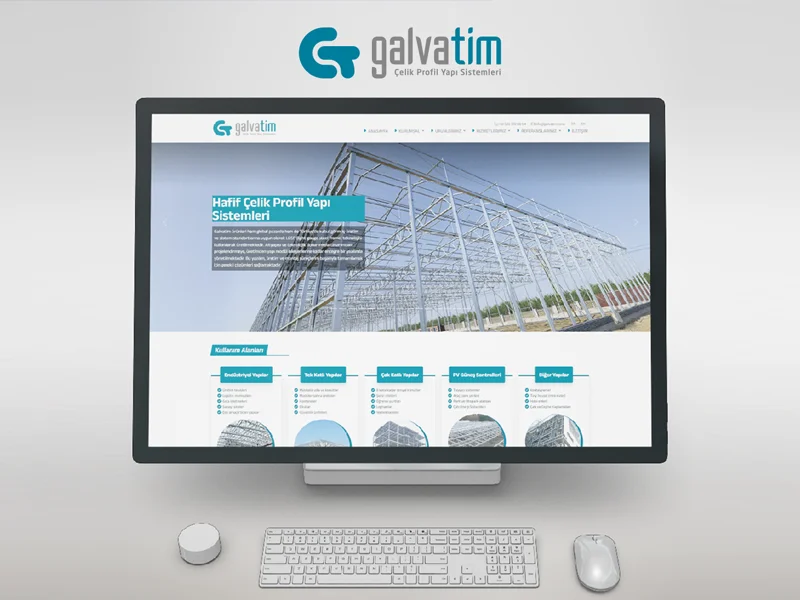 Galvatim Kurumsal Web Sitesi
