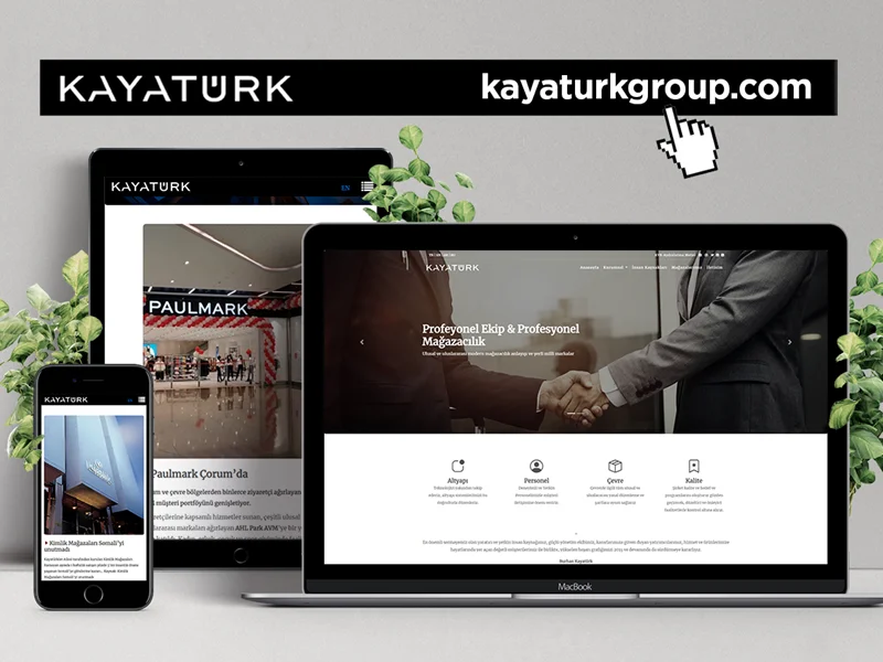 Kayatürk Group Kurumsal Web Sitesi