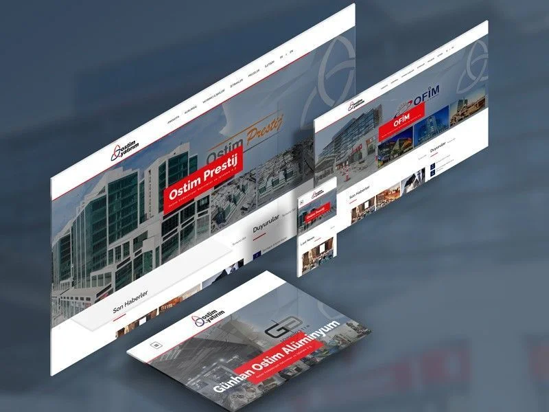 Ostim Yatırım Kurumsal Web Sitesi