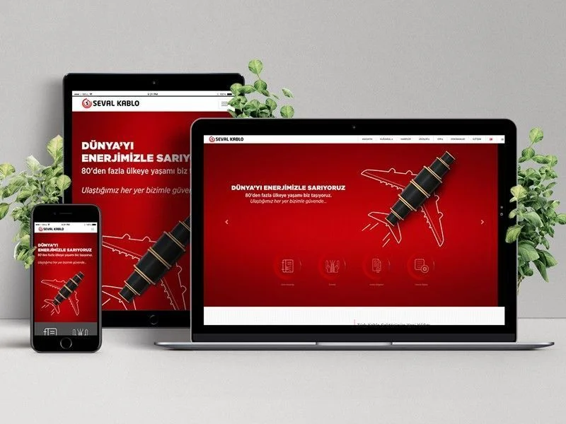 Seval Kablo Kurumsal Web Sitesi